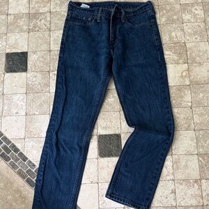 Levi's Dark Indigo Straight Jeans for Men